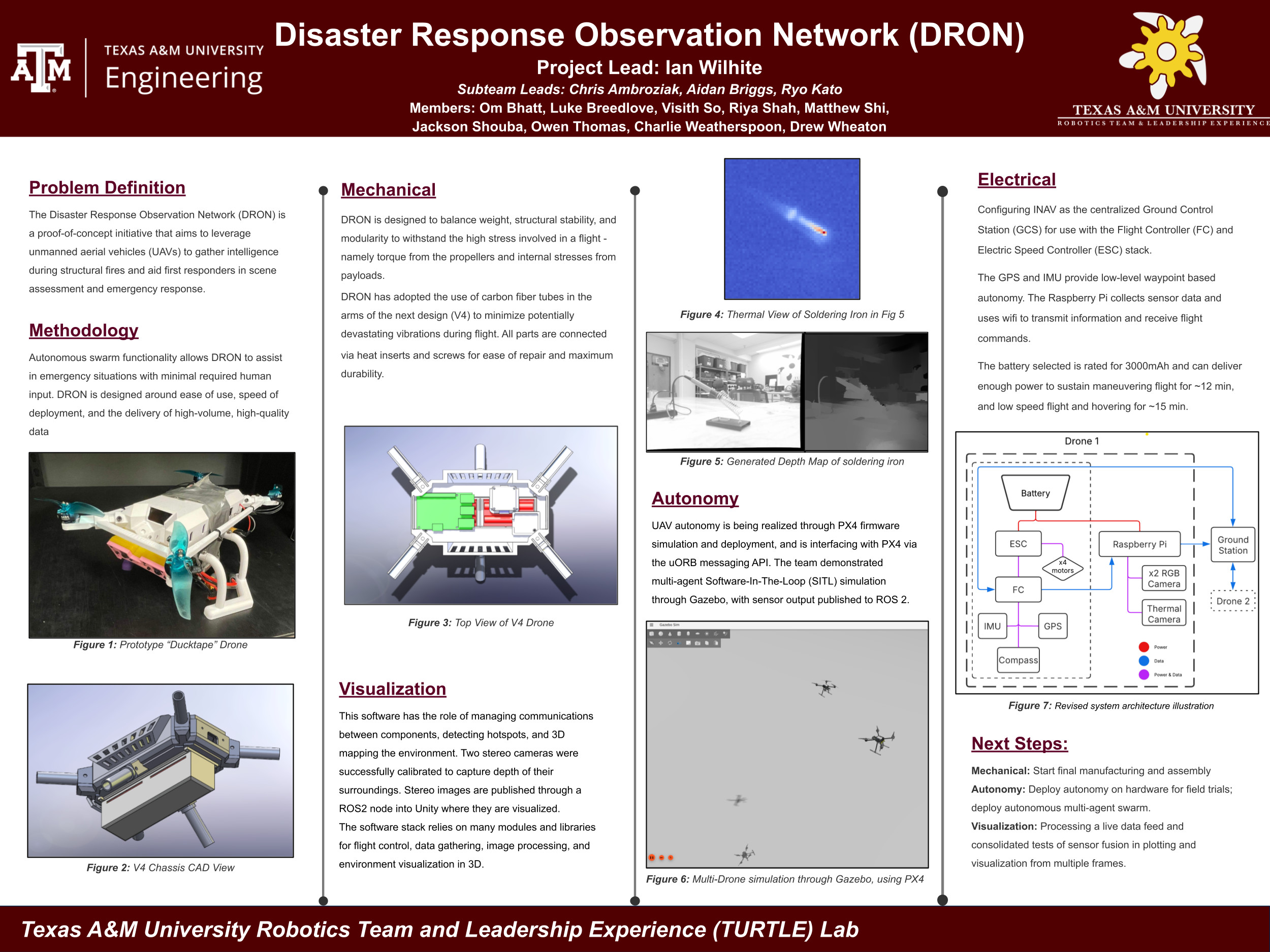Disaster Response and Observation Network (DRON)