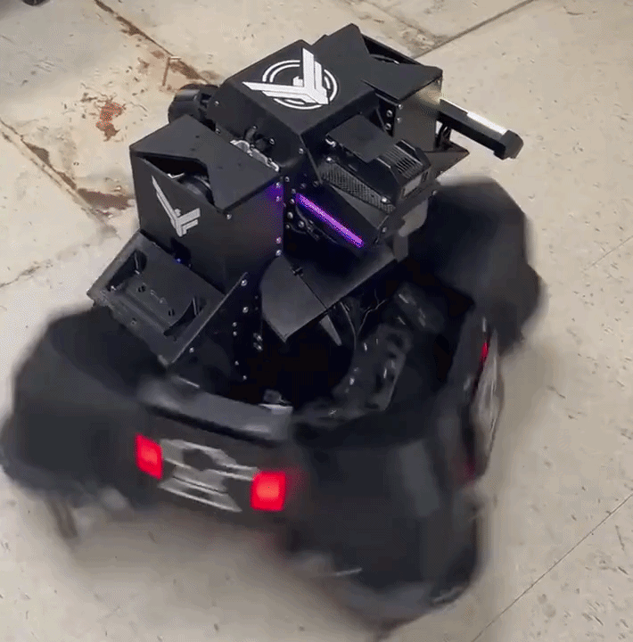 Sentry Robot Gimbal Spin